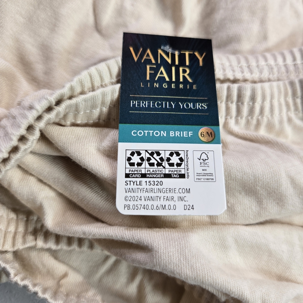NWT* Vanity Fair Cotton Briefs